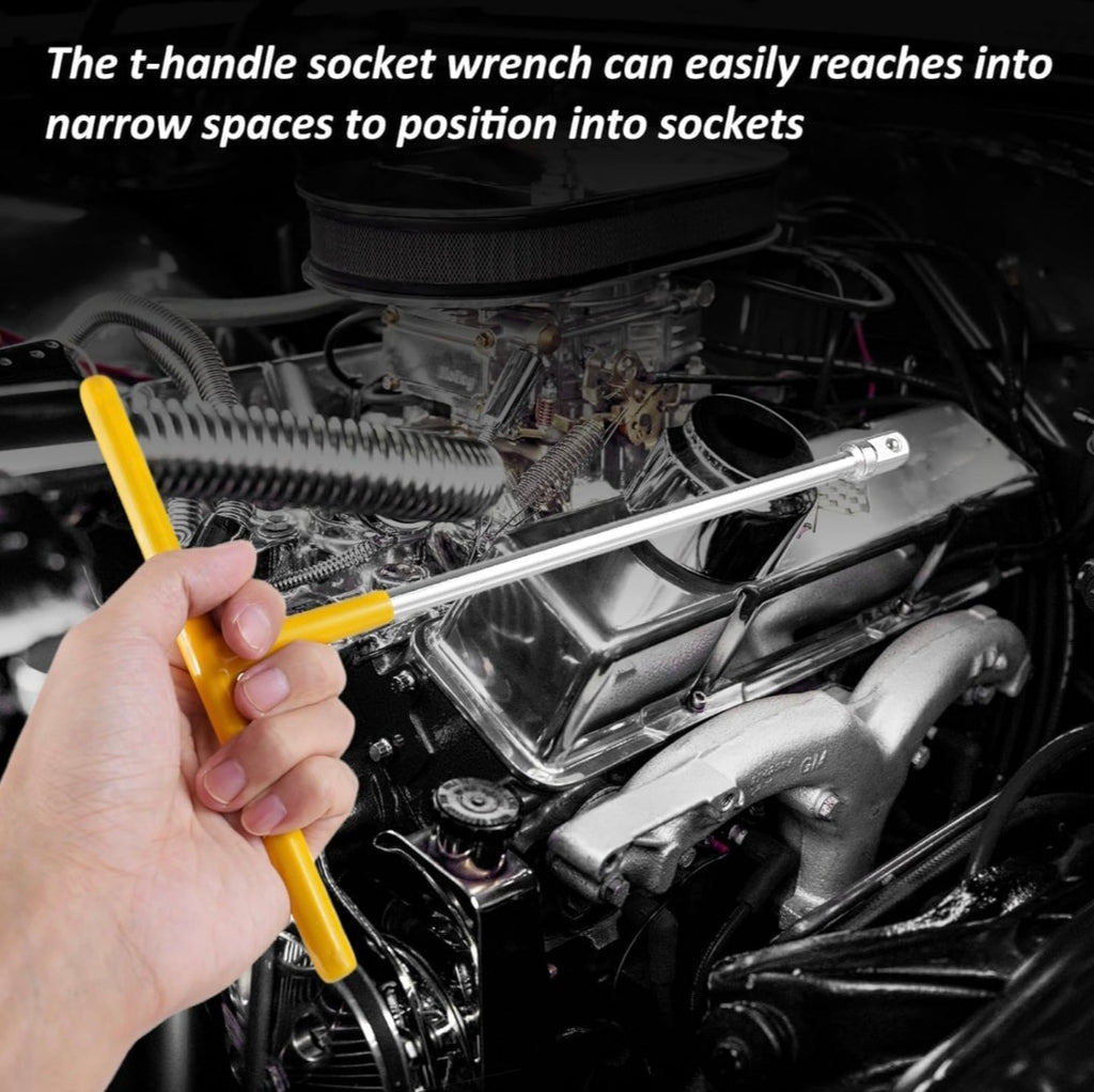 13 pcs 1/2" T-Type

Socket Set